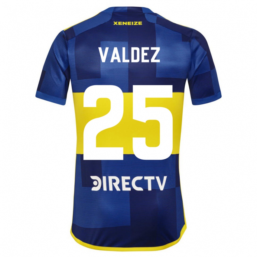 Mulher Camisola Bruno Valdez #25 Azul Escuro Amarelo Principal 2023/24 Camisa