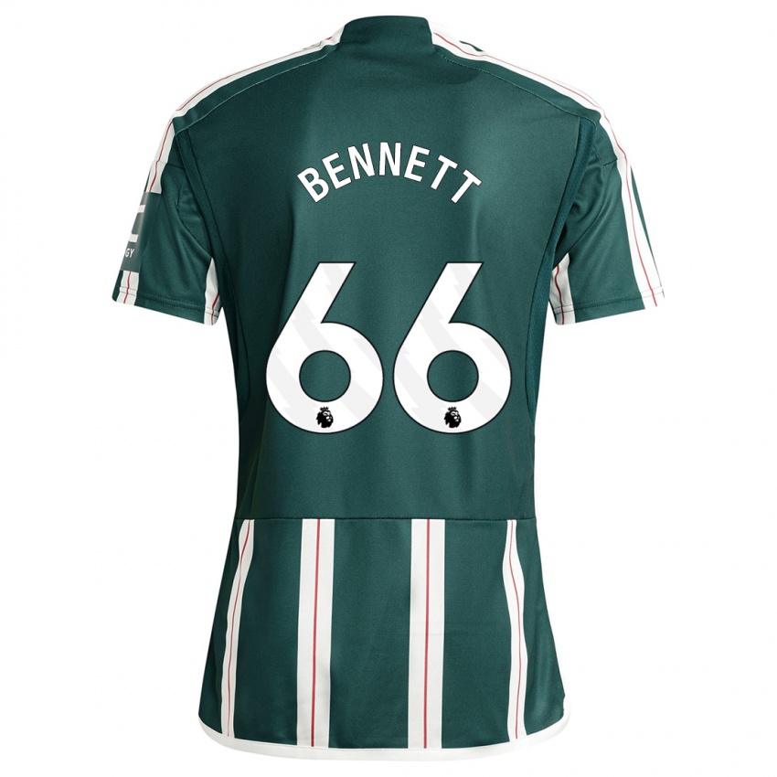Mulher Camisola Rhys Bennett #66 Verde Escuro Alternativa 2023/24 Camisa