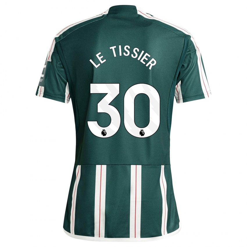 Mulher Camisola Maya Le Tissier #30 Verde Escuro Alternativa 2023/24 Camisa