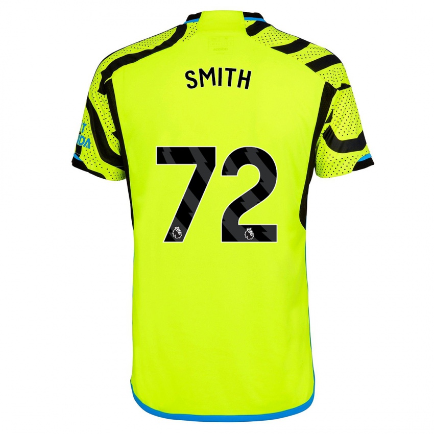 Mulher Camisola Matt Smith #72 Amarelo Alternativa 2023/24 Camisa