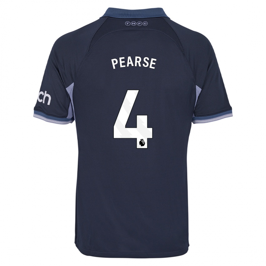 Mulher Camisola Gracie Pearse #4 Azul Escuro Alternativa 2023/24 Camisa