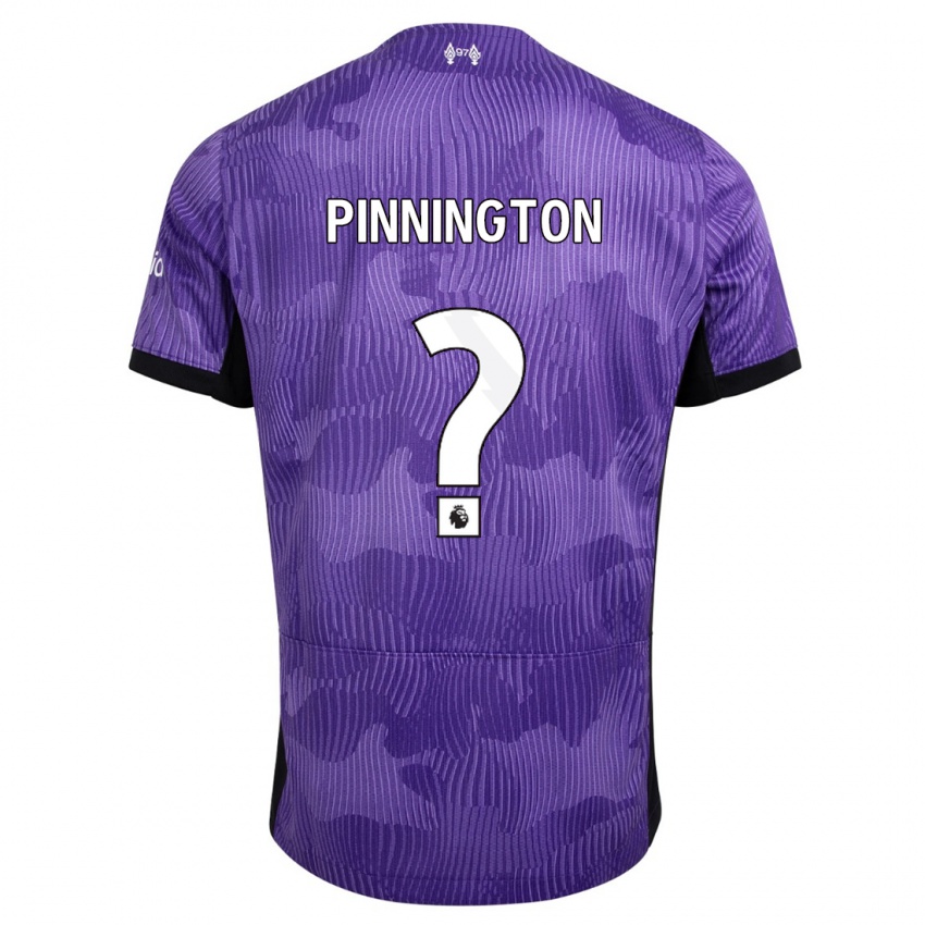 Mulher Camisola Carter Pinnington #0 Roxo Terceiro 2023/24 Camisa