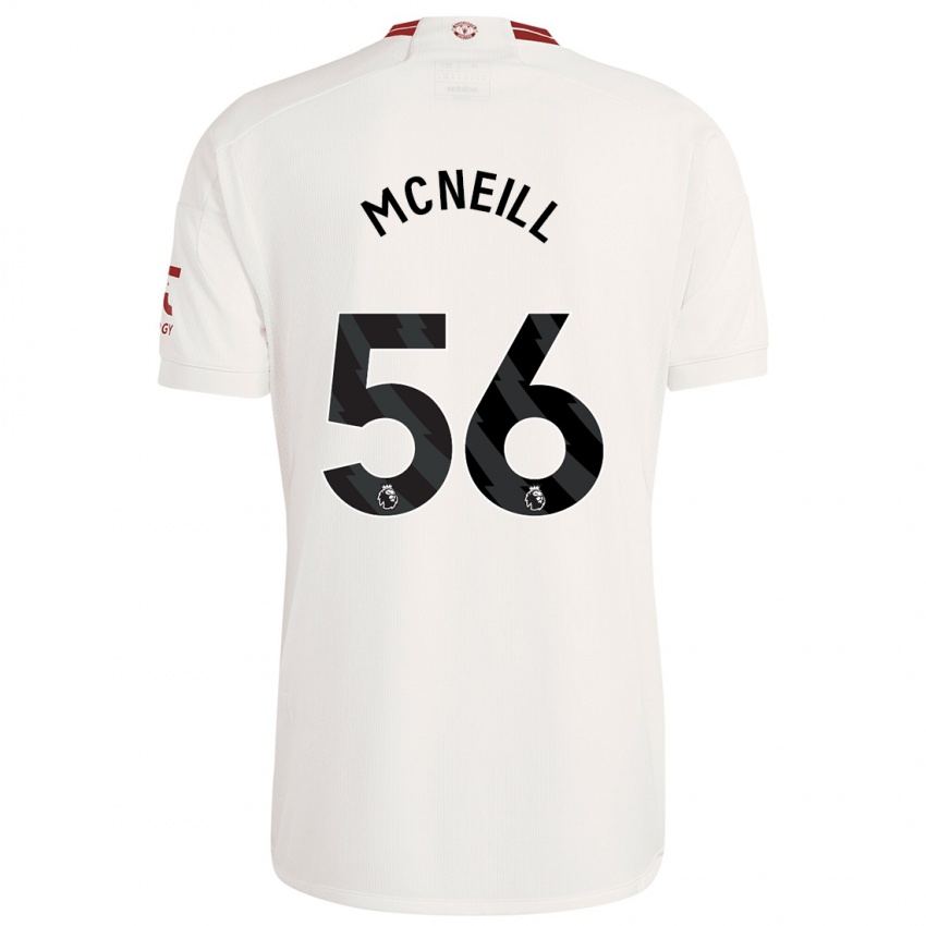 Mulher Camisola Charlie Mcneill #56 Branco Terceiro 2023/24 Camisa