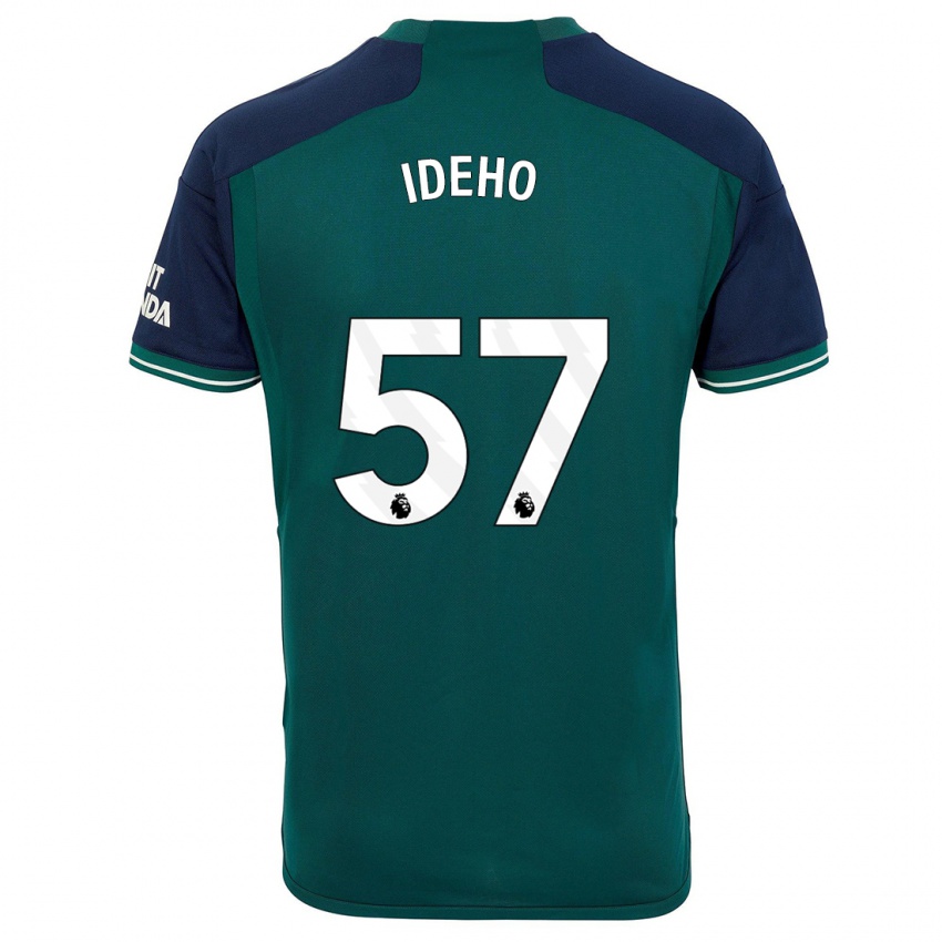 Mulher Camisola Joel Ideho #57 Verde Terceiro 2023/24 Camisa