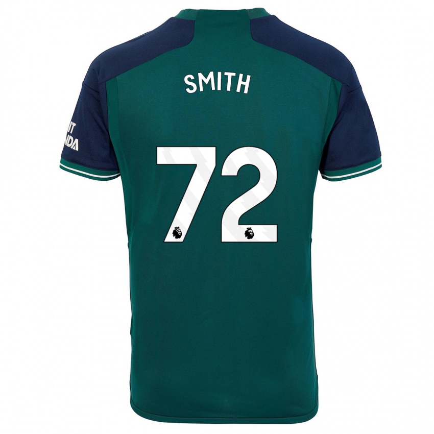 Mulher Camisola Matt Smith #72 Verde Terceiro 2023/24 Camisa