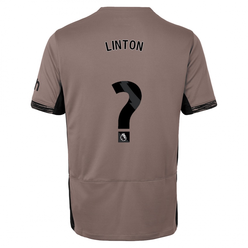 Mulher Camisola Jahziah Linton #0 Bege Escuro Terceiro 2023/24 Camisa