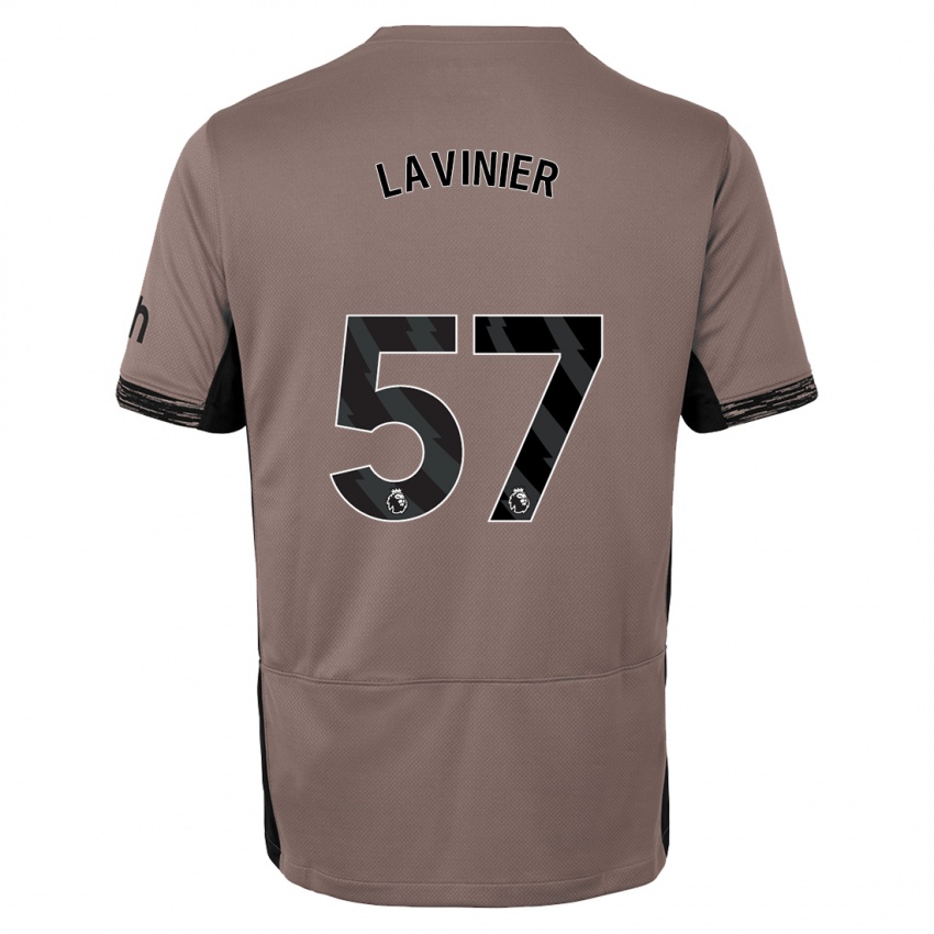 Mulher Camisola Marcel Lavinier #57 Bege Escuro Terceiro 2023/24 Camisa