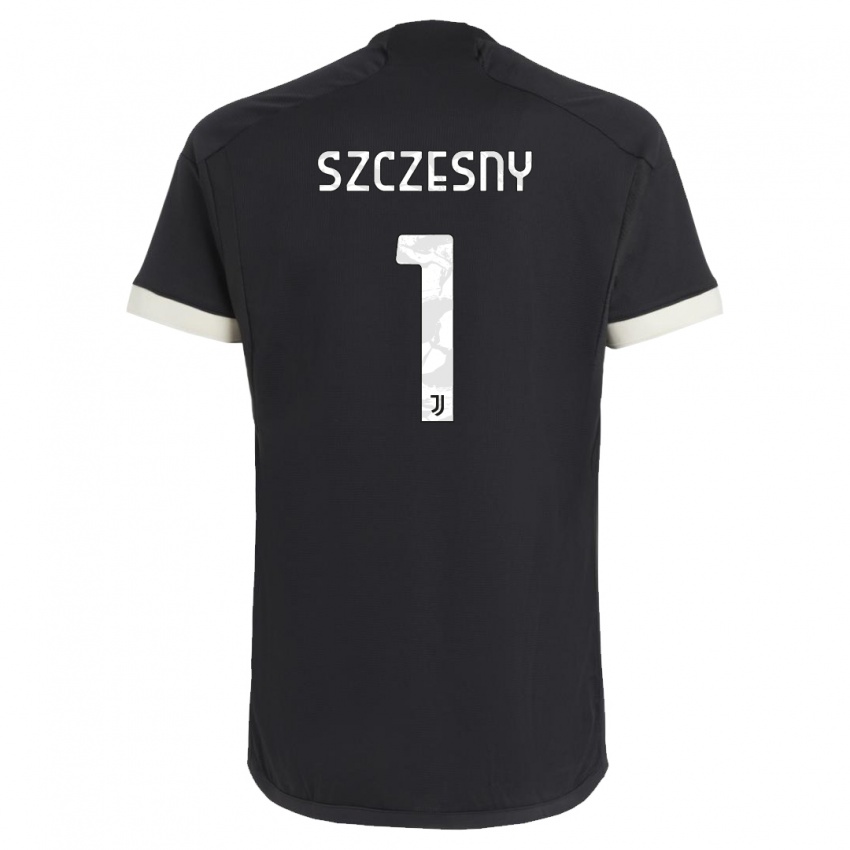 Mulher Camisola Wojciech Szczesny #1 Preto Terceiro 2023/24 Camisa
