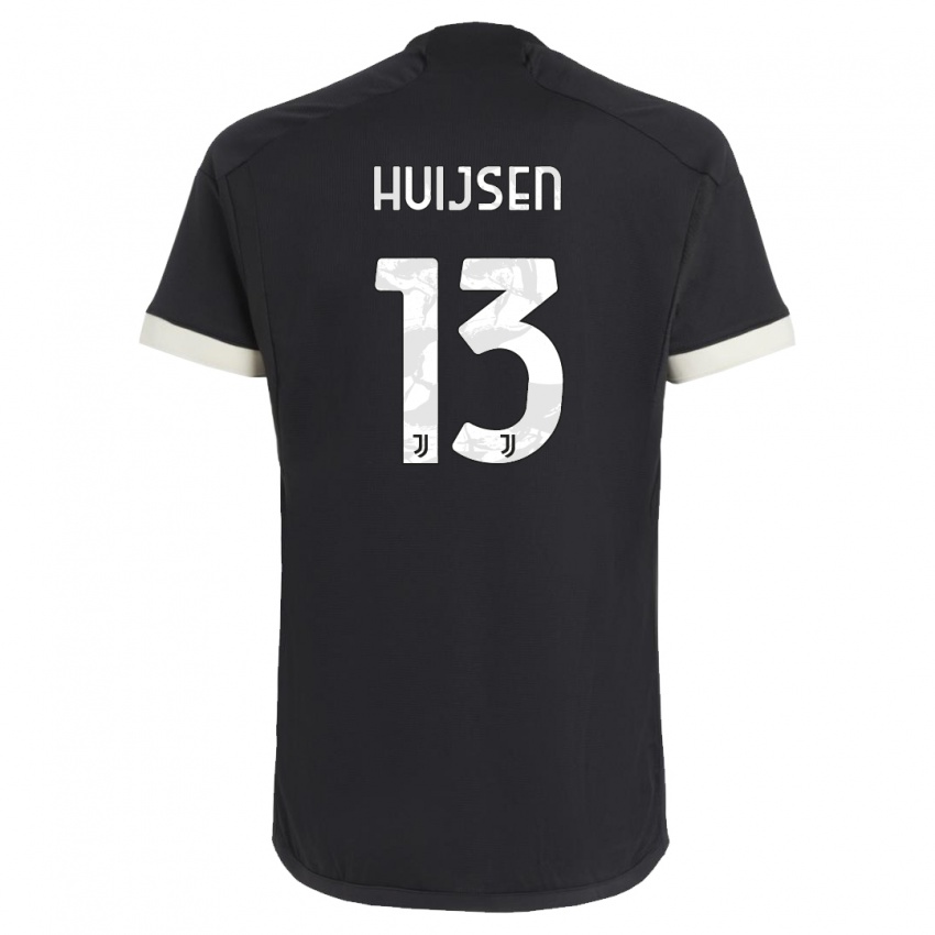 Mulher Camisola Dean Huijsen #13 Preto Terceiro 2023/24 Camisa